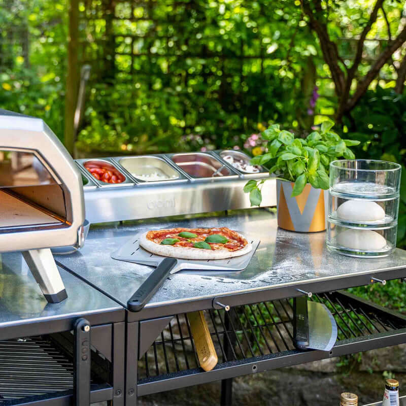 Ooni Stainless Steel Pizza Topping Station - Shop  Cooking Utensils at  Trekaline