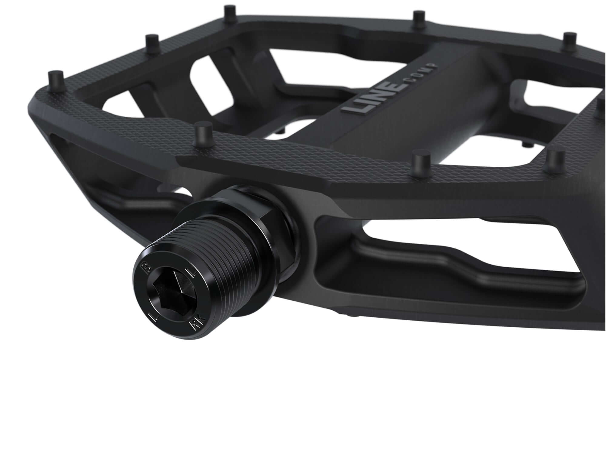 Trek Line Comp Flat Pedal Set - Black