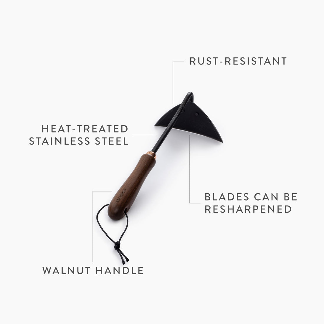 Triangle Hoe - Shop  Garden Tools at  Trekaline