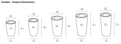 MiiR Insulated Stainless Steel Tumbler 8 oz - Shop Tumblers at Trekaline