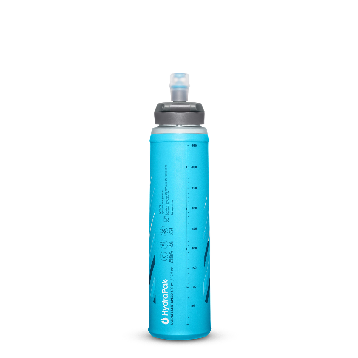 HydraPak UltraFlask Speed 500 ml Malibu Blue - Shop  Running Water Bottles at  Trekaline
