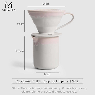 Muvna Manni Ceramic Pour Over Dripper Set V02