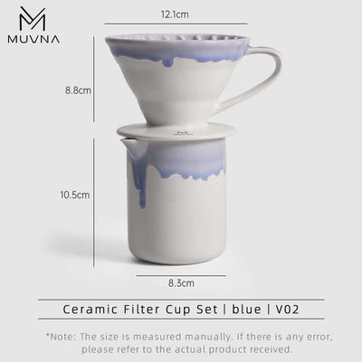 Muvna Manni Ceramic Pour Over Dripper Set V02