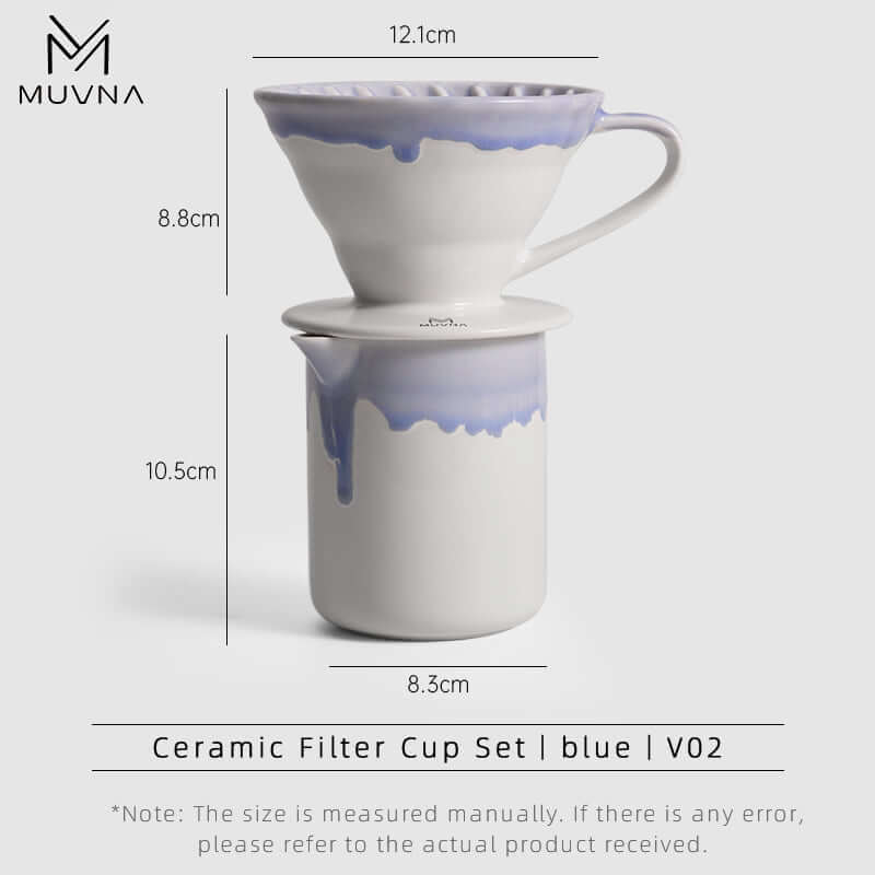 Muvna Manni Ceramic Pour Over Dripper Set V02