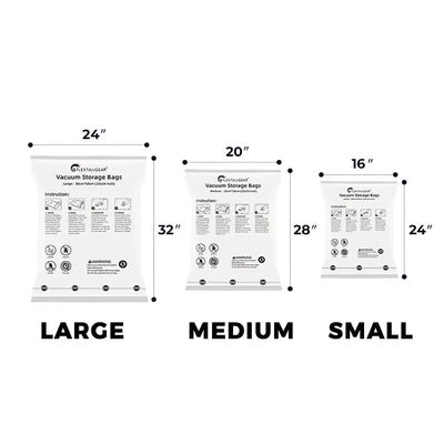 Flextail Vacuum Storage Bags by Flextail Travel Space Saver Set