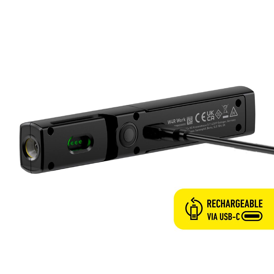 Ledlenser W4R Work Rechargeable Light - Shop  Flashlights at  Trekaline