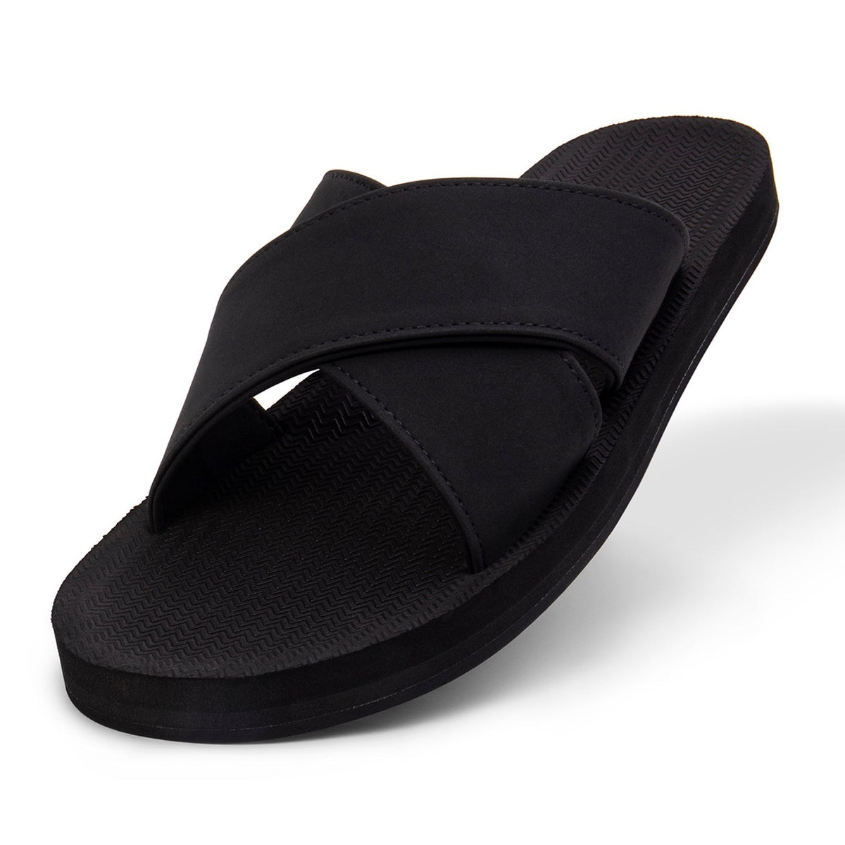 Indosole Women's ESSNTLS Cross Sandals