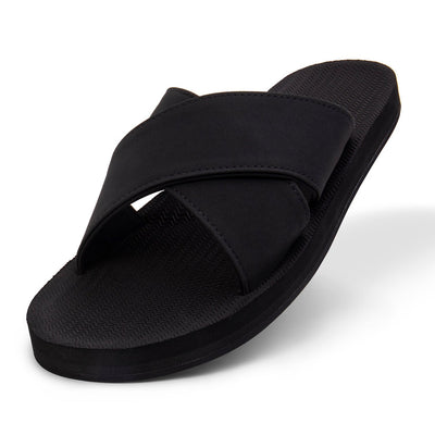 Indosole Women's ESSNTLS Cross Sandals