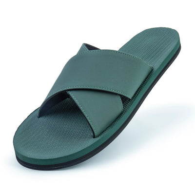 Indosole Women's ESSNTLS Cross Sandals