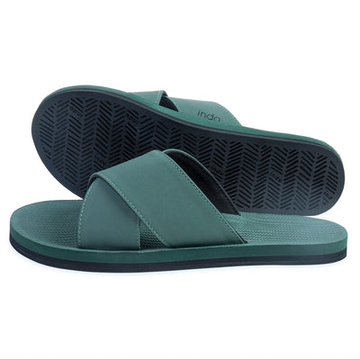 Indosole Women's ESSNTLS Cross Sandals