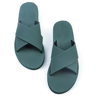 Indosole Women's ESSNTLS Cross Sandals