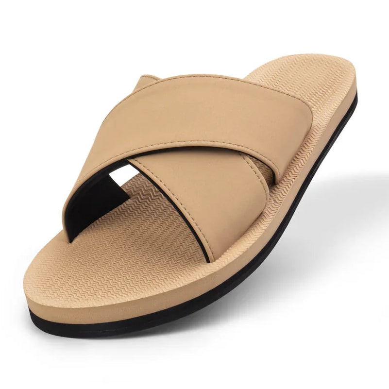 Indosole Women's ESSNTLS Cross Sandals