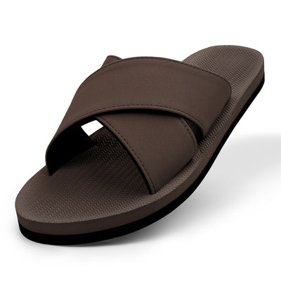Indosole Women's ESSNTLS Cross Sandals