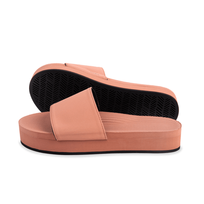 Indosole Women's ESSNTLS Platform Slides