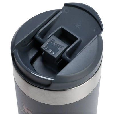 Close-up of Stanley AeroLight Transit Mug lid - 12 oz / 350 ml leakproof design for travel adventures