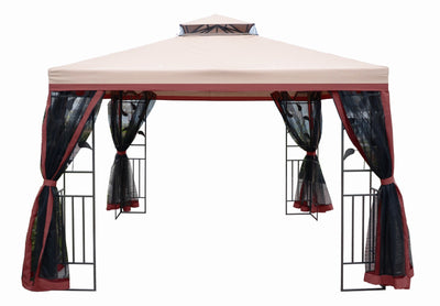 Procamp Dual Color Steel Gazebo 3m x 3m - Shop  Shade Shelters at  Trekaline