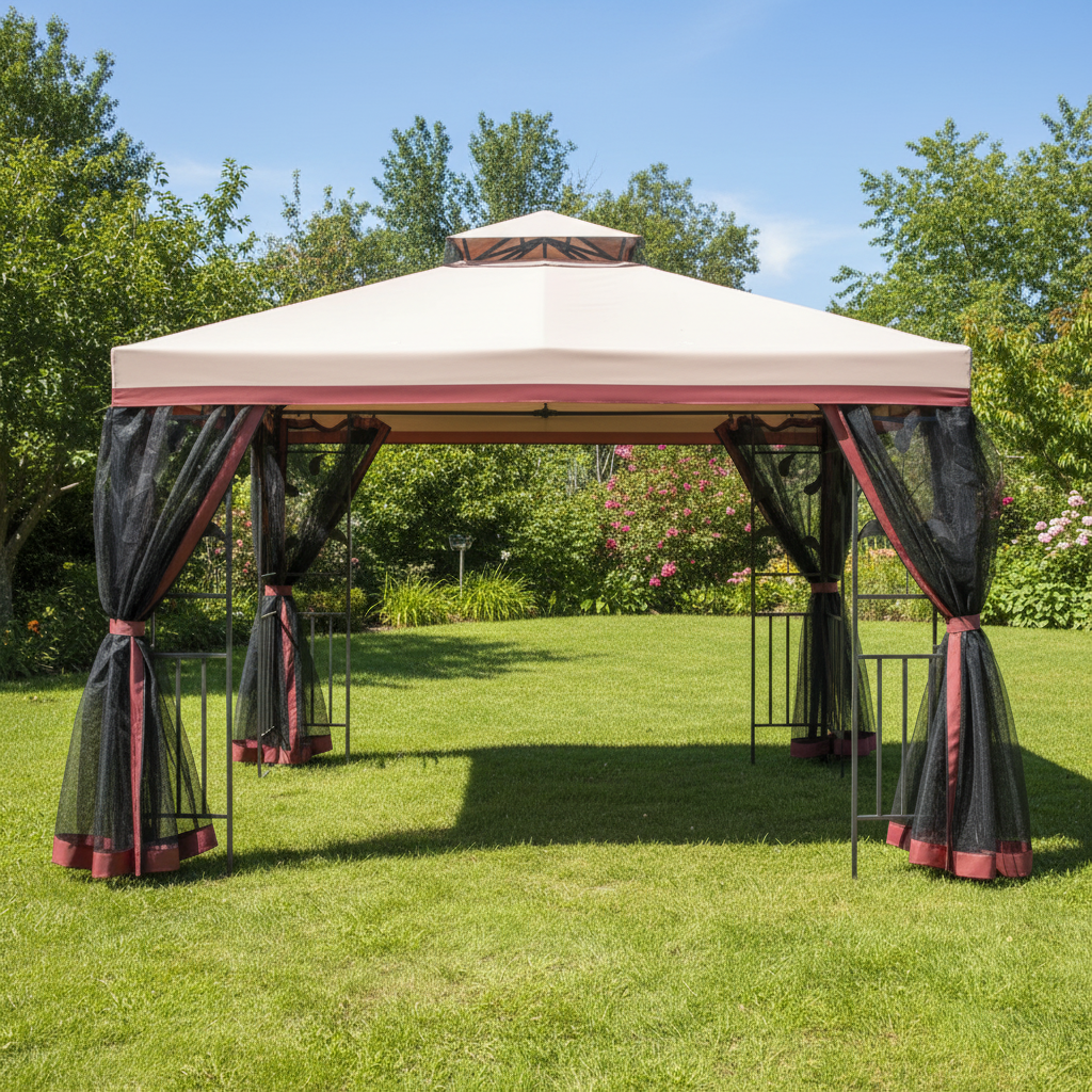 Procamp Dual Color Steel Gazebo 3m x 3m - Shop  Shade Shelters at  Trekaline
