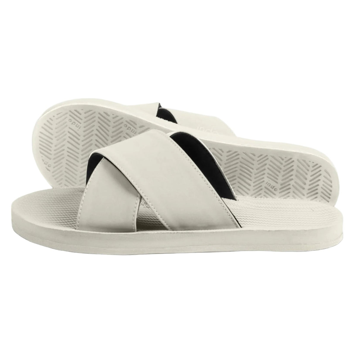 Indosole Women's Sneaker Sole Cross Sandals