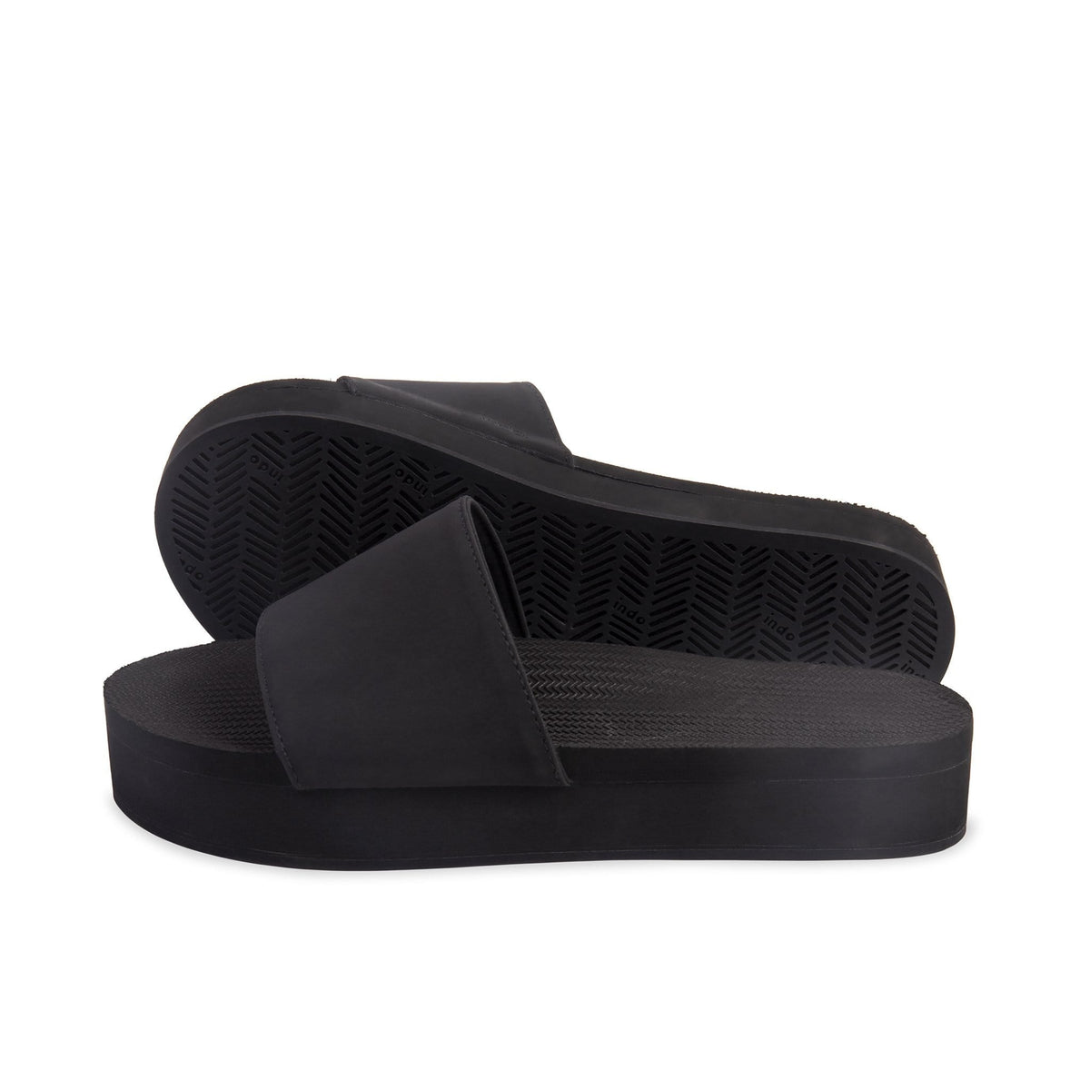 Indosole Women's ESSNTLS Platform Slides