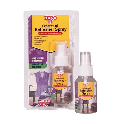 STV Zero In Cedarwood Refresher Spray 75 ml