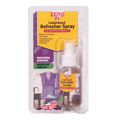 STV Zero In Cedarwood Refresher Spray 75 ml