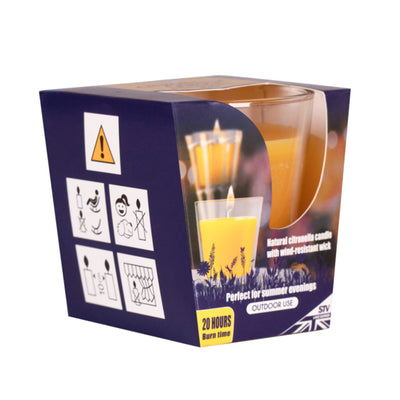 STV Zero In Citronella Candle and Bamboo Torch Refill