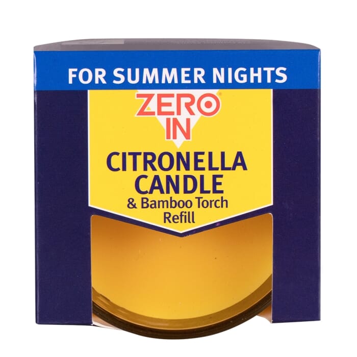 STV Zero In Citronella Candle and Bamboo Torch Refill