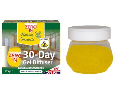 STV Zero In 30-Day Natural Citronella Gel Diffuser