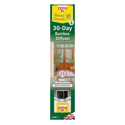 STV Zero In 30-Day Citronella Bamboo Diffuser