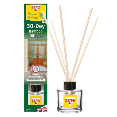 STV Zero In 30-Day Citronella Bamboo Diffuser