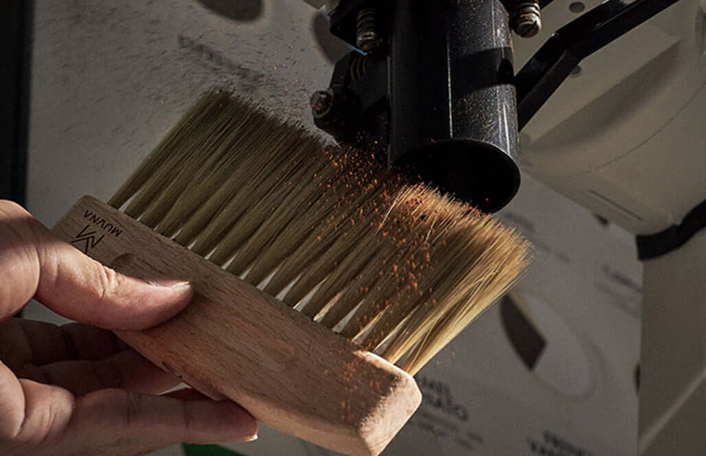 Muvna Magnetic Coffee Cleaning Brush White [QA Specs]