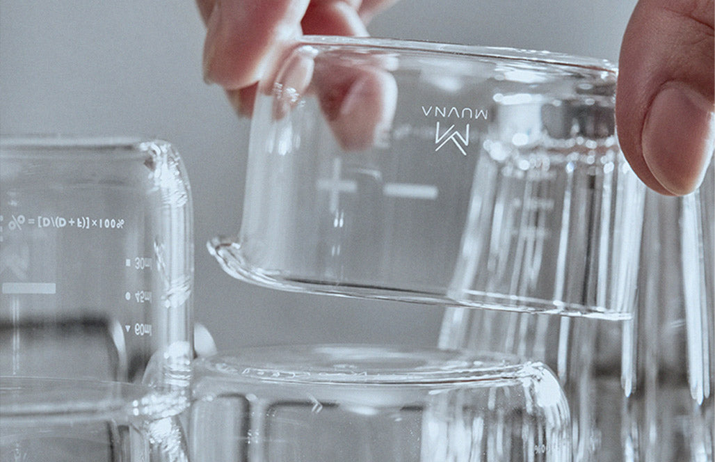 Muvna Xingyu Espresso Cup Transparent Glass 100 ml