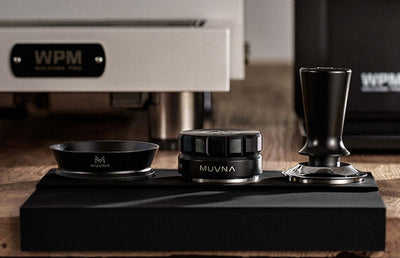 Muvna Silicone Tamping Mat Station Black