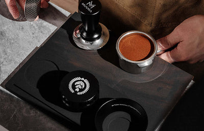 Muvna Silicone Tamping Mat Station Black