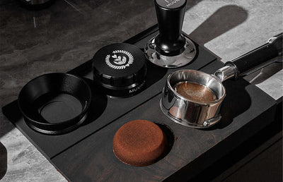 Muvna Silicone Tamping Mat Station Black