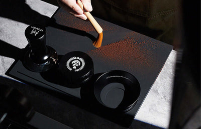 Muvna Silicone Tamping Mat Station Black