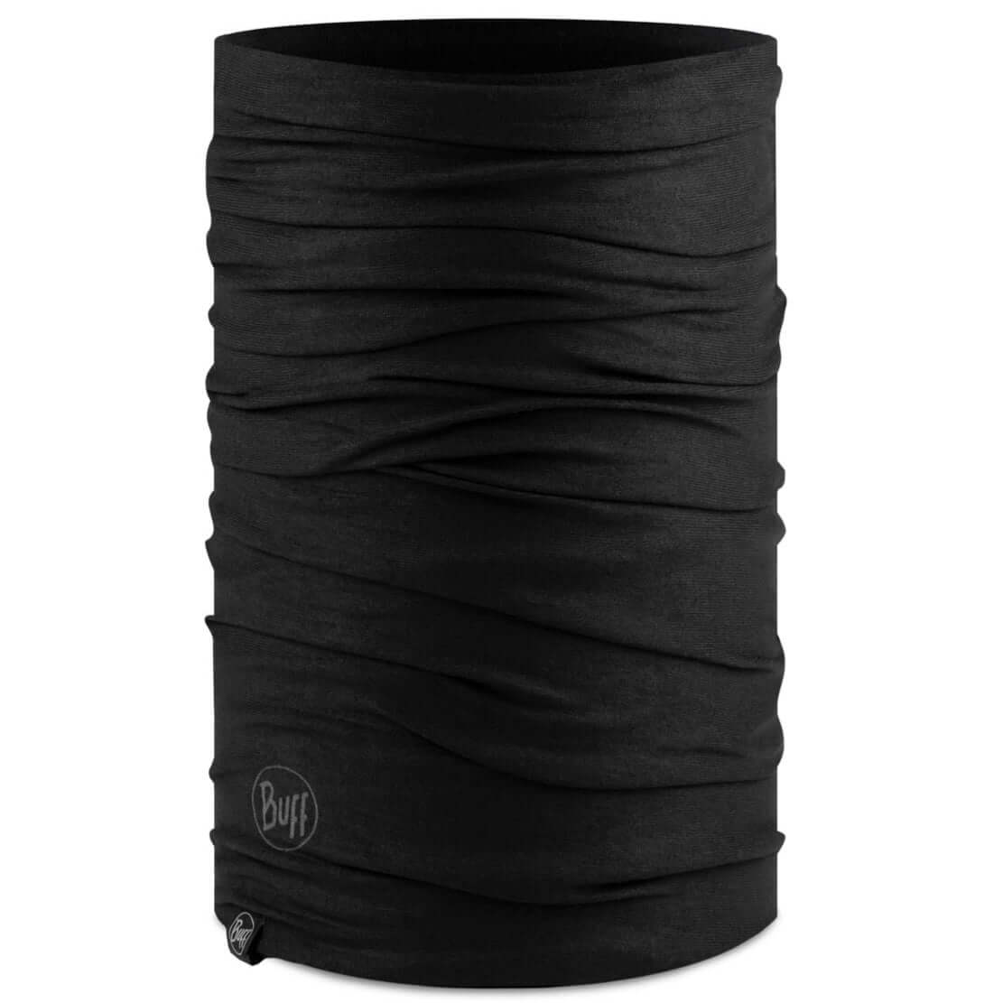 Buff Reversible Polar Fleece Solid Black
