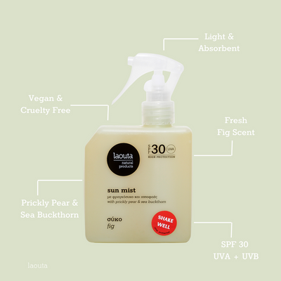 Laouta Fig Sun Mist SPF 30 Sunscreen