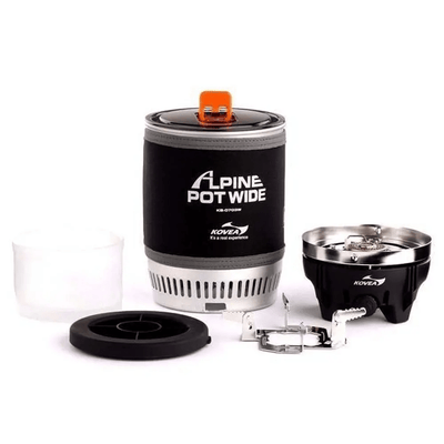 Kovea Alpine Pot Wide Up Camping Stove System - Shop  Camp Stoves at  Trekaline