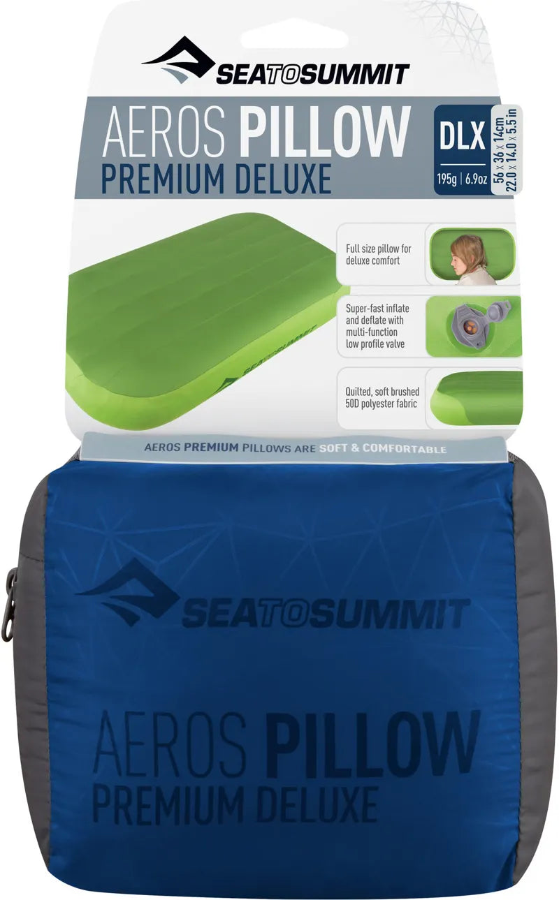 Sea to Summit Aeros Premium Deluxe Pillow - Shop  Camp Pillows at  Trekaline