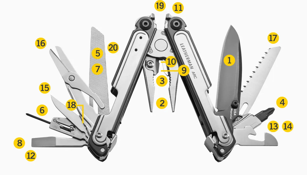 Leatherman ARC Multi-Tool - Shop  Multi-Tools at  Trekaline
