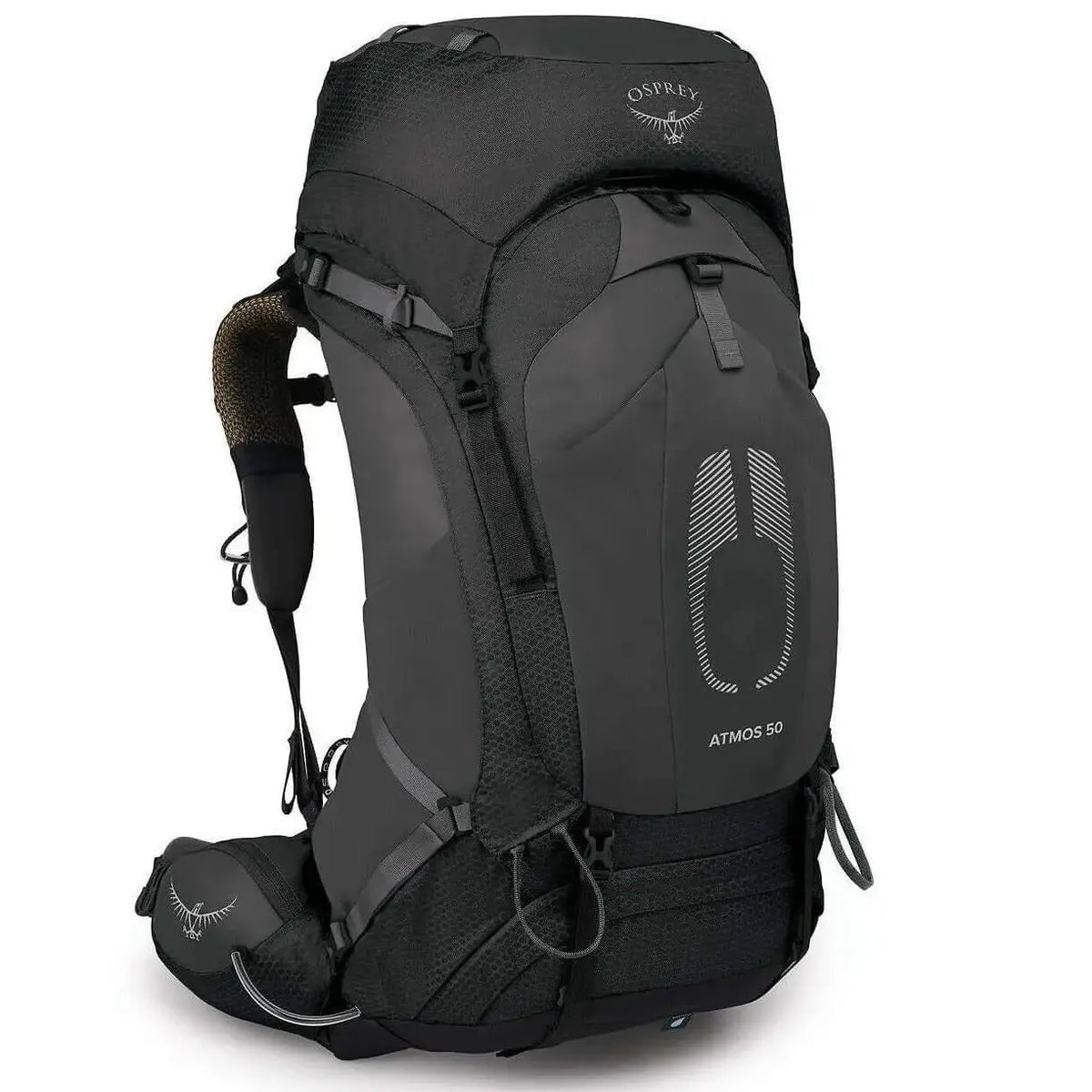 Osprey Atmos AG 50 - Men backpack with AntiGravity suspension for comfortable backpacking trips.