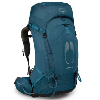 Osprey Atmos AG 50 - Men backpack for comfortable and ventilated multiday trips, featuring AntiGravity suspension.