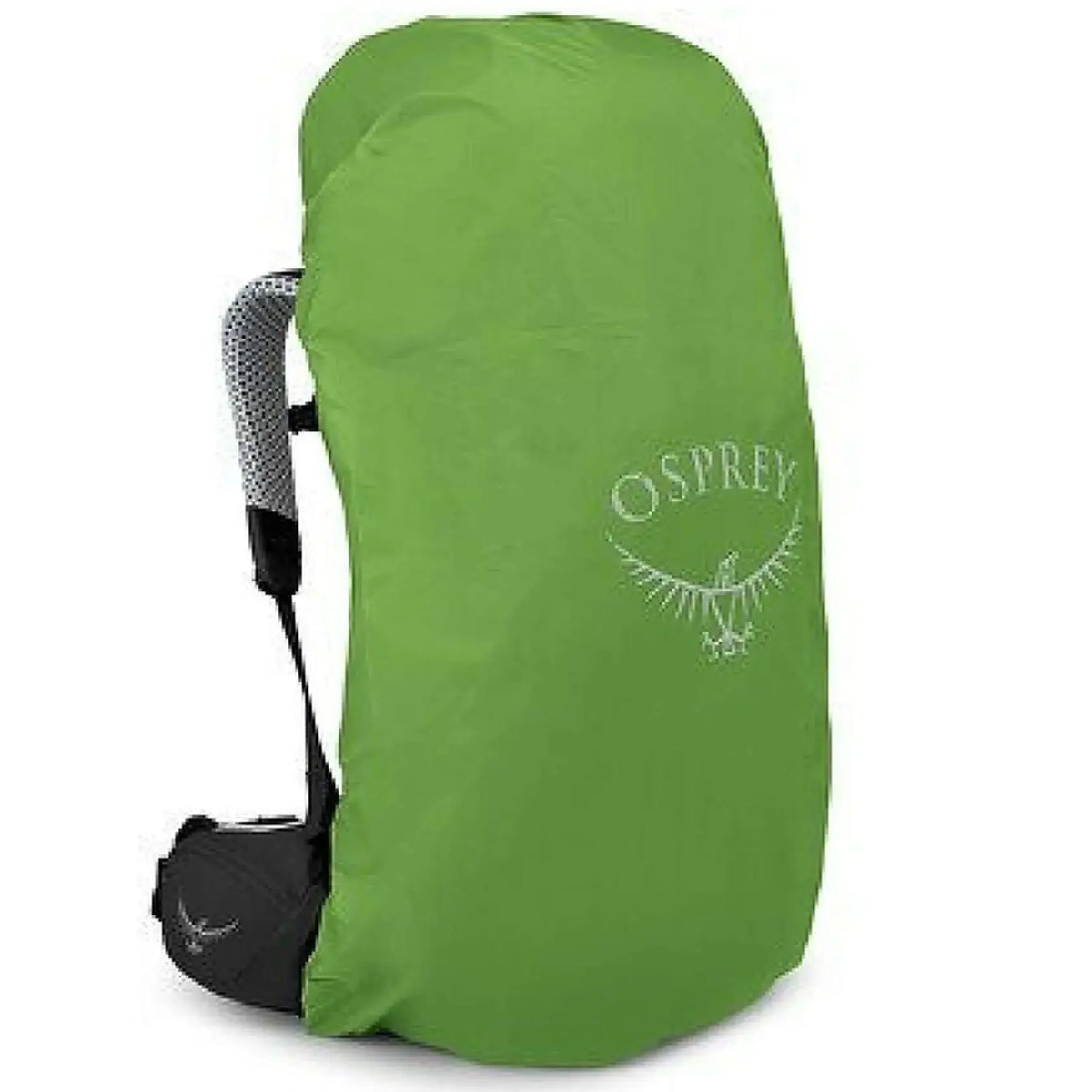 Atmos AG LT 50 - Men by Osprey, featuring a green integrated raincover for technical backpacking.