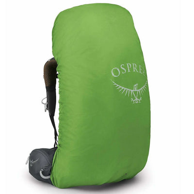 Osprey Aura AG 65 - Women backpack with raincover showcasing premium ventilation and women's-specific fit for backpacking.