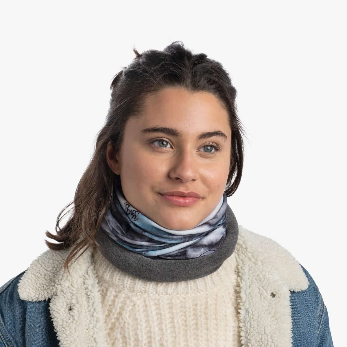Buff Youth Polar Neckwear Bealy Grey Kids
