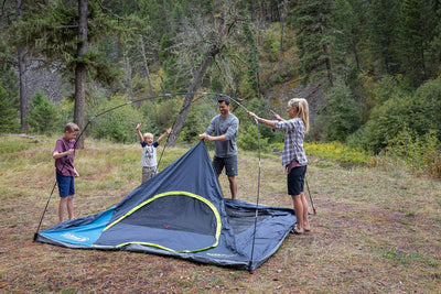 Coleman 6-Person Dark Room Skydome Tent - Shop  Camping Tents at  Trekaline