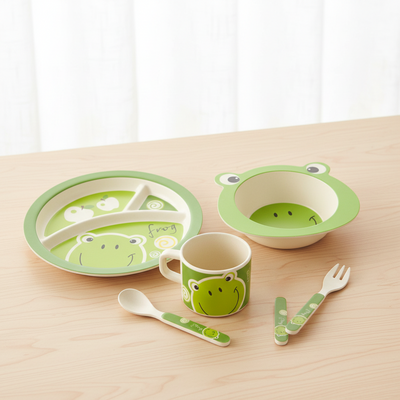 Vango Bamboo Kids Camping Tableware Set - Shop  Camping Utensil Sets at  Trekaline