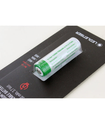 Ledlenser 14500 Li-Ion Battery 750 mAh - Shop  Batteries at  Trekaline