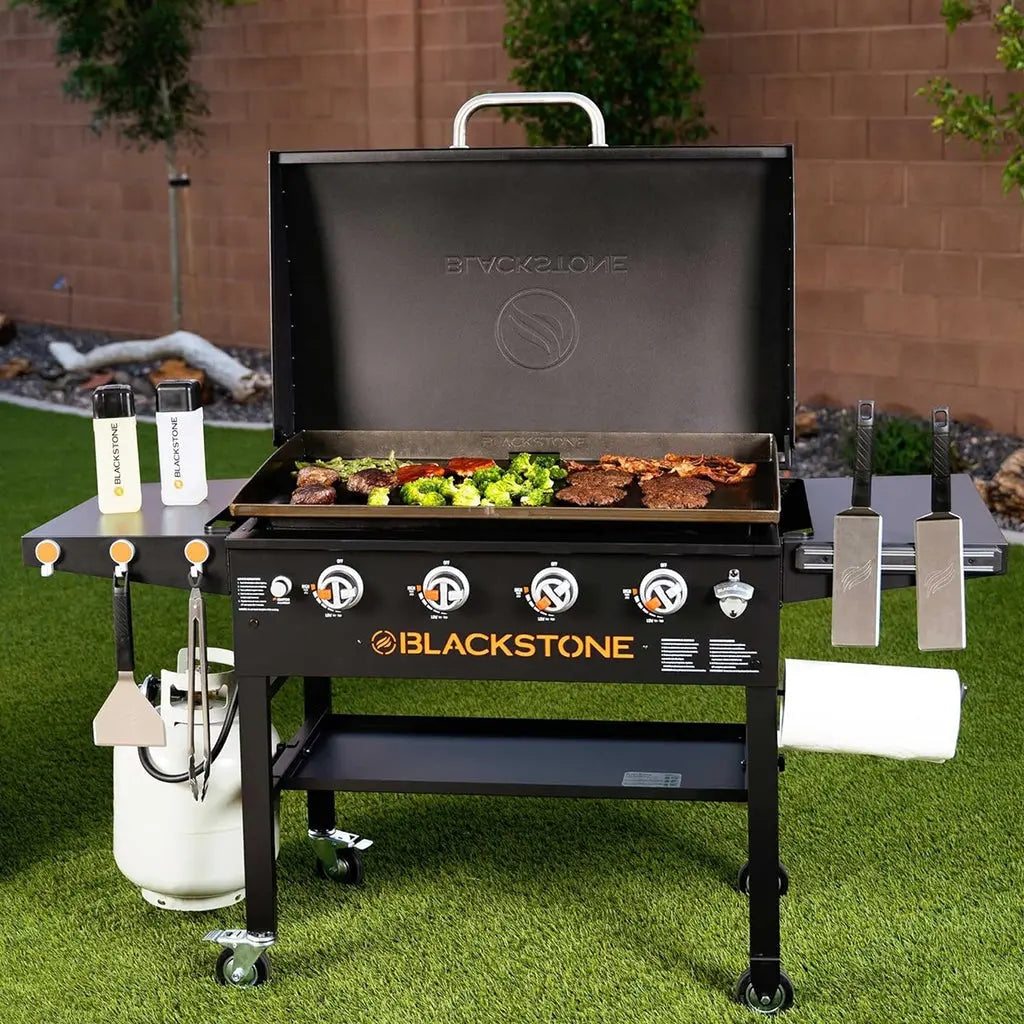 Blackstone 36 Inch Griddle With Hood - Shop  Gas Griddles at  Trekaline
